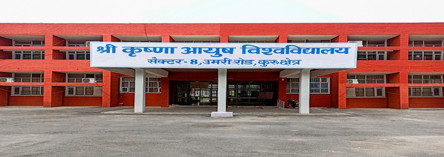 Ph.D. From Shri Krishna AYUSH University, Haryana