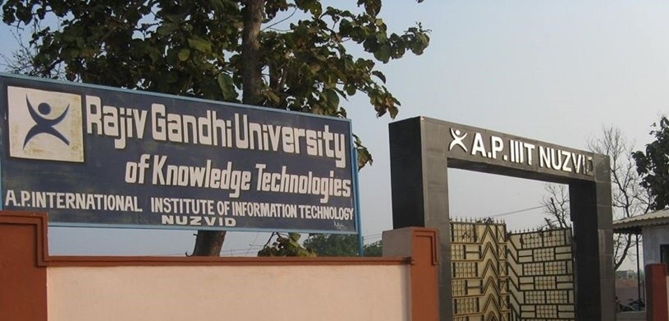 Ph.D. From Rajiv Gandhi University of Knowledge Technologies