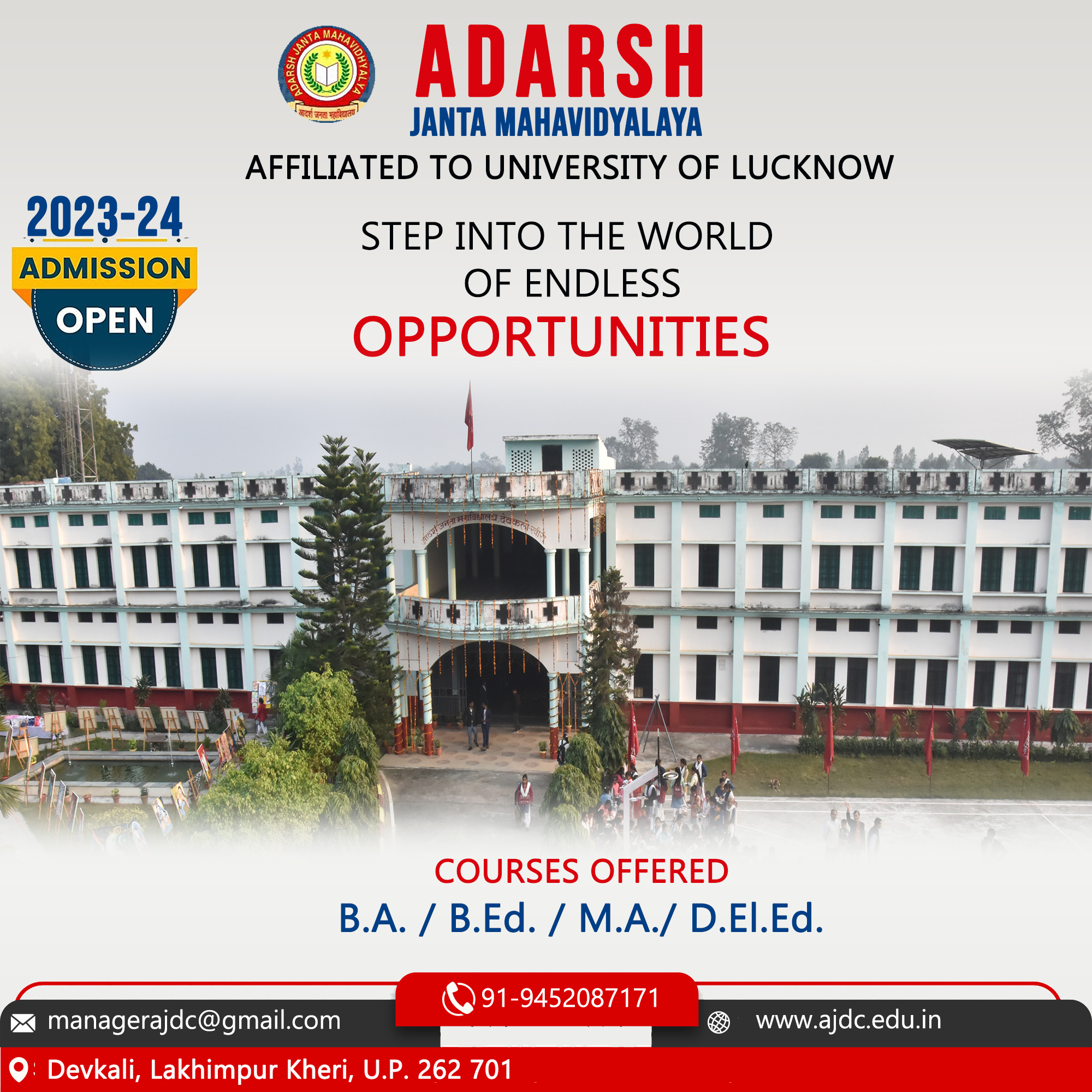 Adarsh Janta Mahavidyalaya(U.P.)