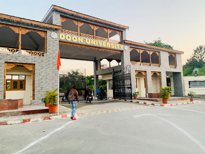 Doon University - DU, Dehradun, Uttarakhand: About Us, Courses, Eligibility, Fees, Admission, Ranking, Syllabus, Placement 2024