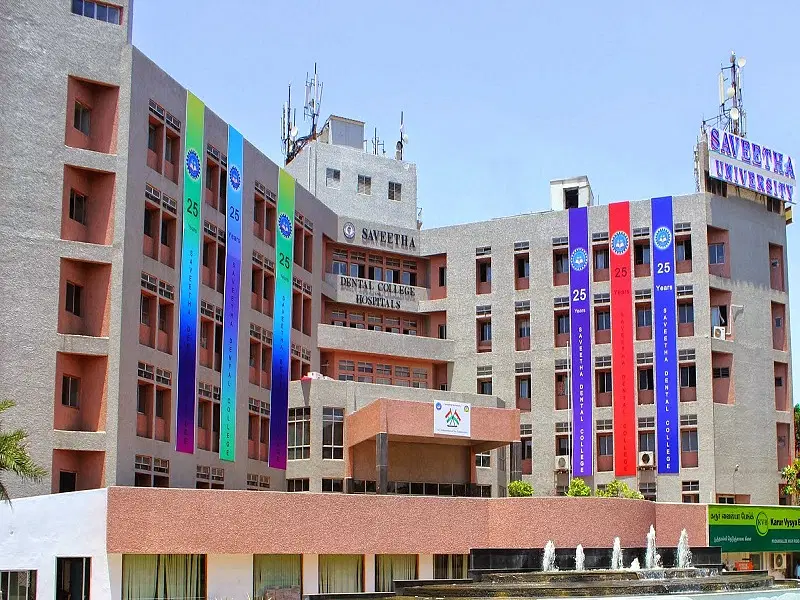 Saveetha Institute of Medical And Technical Sciences - SIMTS, Chennai, Tamil Nadu: About Us, Courses, Eligibility, Fees, Admission, Ranking, Syllabus, Placement 2024