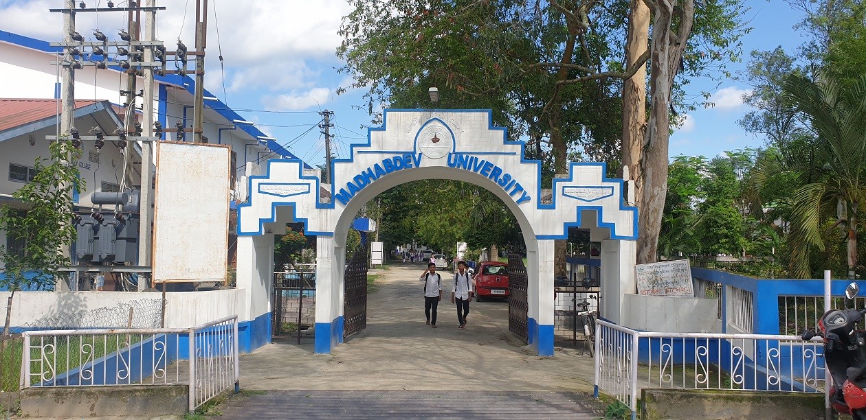 Ph.D. From Madhabdev University